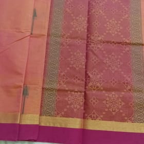 Elite small border vaigarai cotton saree(353)