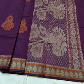Premium Party Wear Elite Cotton Saree (063)